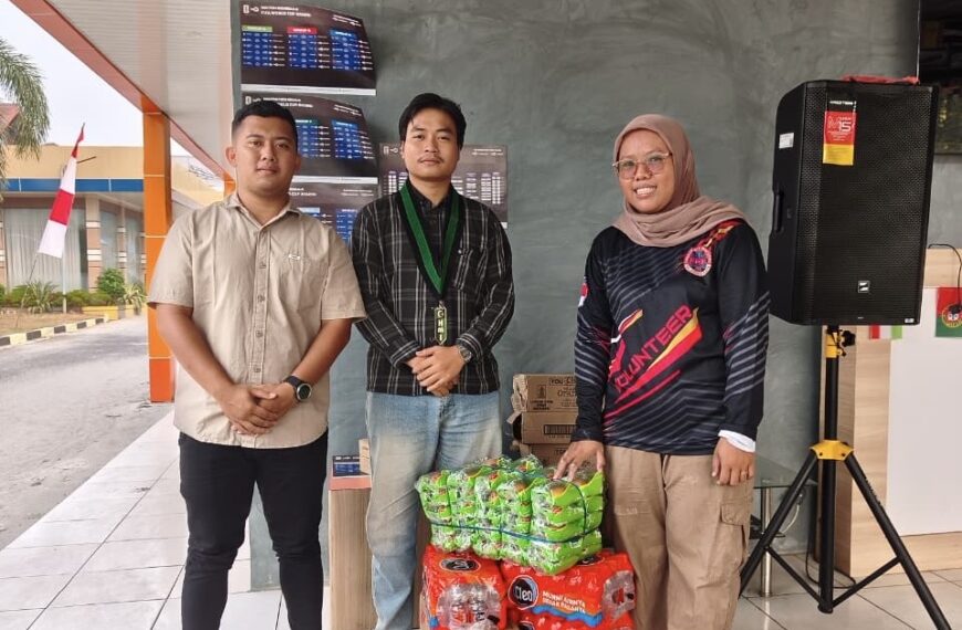 HMI UIN Palangka Raya Salurkan Bantuan Logistik untuk&hellip;